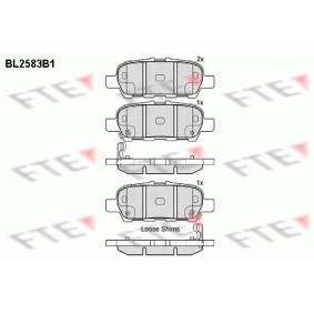 Acquista Kit pastiglie freni da FTE BL2583B1 a buon mercato per soli 40,61 €