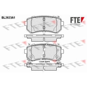 Bremsbeläge BL2623A1 von FTE günstig für 39,29 € online kaufen
