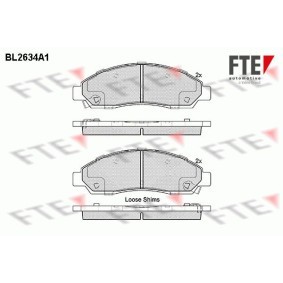 Acquista Kit pastiglie freni da FTE BL2634A1 a buon mercato per soli 44,00 €