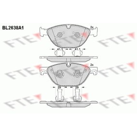 Bremsbeläge BL2638A1 von FTE günstig für 207,76 € online kaufen