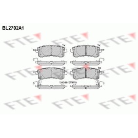Acquista Kit pastiglie freni da FTE BL2702A1 a buon mercato per soli 62,98 €