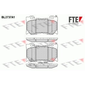 Acquista Kit pastiglie freni da FTE BL2737A1 a buon mercato per soli 46,59 €