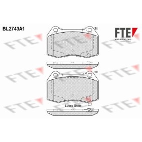Acquista Kit pastiglie freni da FTE BL2743A1 a buon mercato per soli 36,16 €