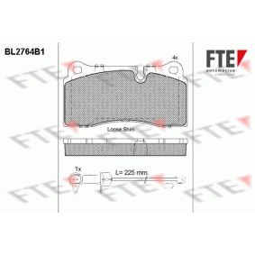 Acquista Kit pastiglie freni da FTE BL2764B1 a buon mercato per soli 47,68 €