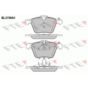 Bremsbeläge BL2786A1 von FTE günstig für 211,98 € online kaufen