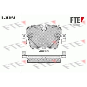 Bremsbeläge BL2825A1 von FTE günstig für 118,09 € online kaufen