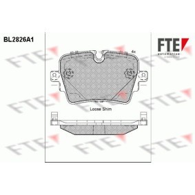Bremsbeläge BL2826A1 von FTE günstig für 118,09 € online kaufen