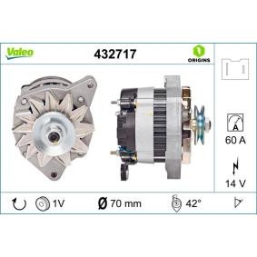 Køb Generator af VALEO 432717 til den lave pris 5804,04 DKK