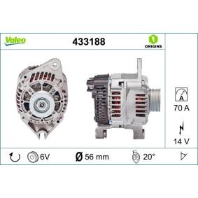 Lichtmaschine 433188 von VALEO günstig für 173,07 € online kaufen