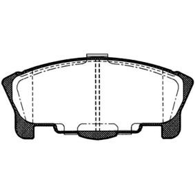 Bremsbeläge von KAVO PARTS