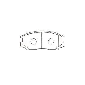 Bremsbeläge von KAVO PARTS