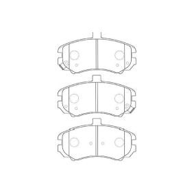 Bremsbeläge für HYUNDAI von KAVO PARTS