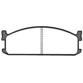 Bremsbeläge von KAVO PARTS