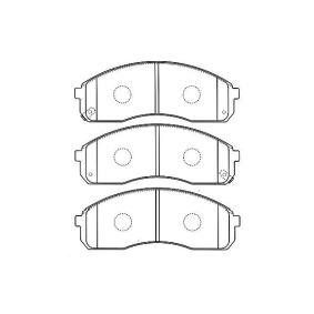 Bremsbeläge von KAVO PARTS