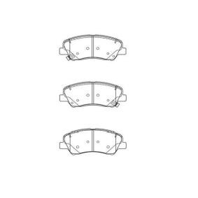 Bremsbeläge für HYUNDAI von KAVO PARTS