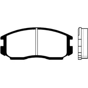 Bremsbeläge von KAVO PARTS