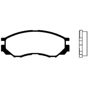 Bremsbeläge von KAVO PARTS