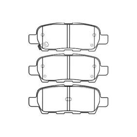 Bremsbeläge BP-6571 für INFINITI