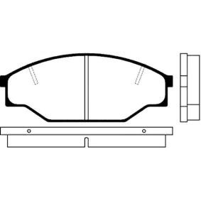 Bremsbeläge von KAVO PARTS