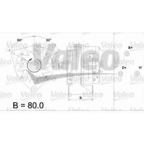 Comprar Alternador de VALEO 436423 a bajo precio de 546,80 €