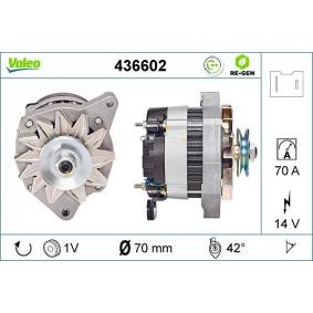 Køb Generator af VALEO 436602 til den lave pris 4306,74 DKK