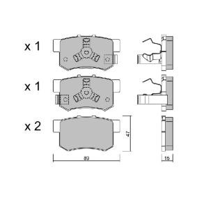 Acquista Kit pastiglie freni da AISIN BPHO-2001 a buon mercato per soli 30,46 €