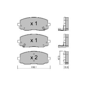 Acquista Kit pastiglie freni da AISIN BPKI-1001 a buon mercato per soli 34,52 €