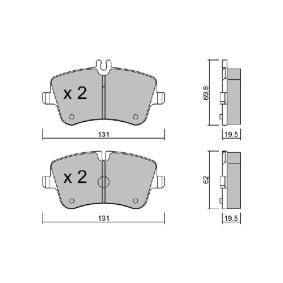Bremsbeläge BPMB-1007 von AISIN günstig für 39,95 € online kaufen