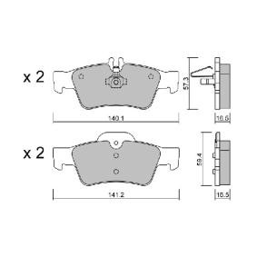 Bremsbeläge BPMB-2004 von AISIN günstig für 33,55 € online kaufen