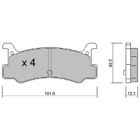 Compre Pastilhas de travão da AISIN BPMZ-2002 a um preço baixo por 26,24 €