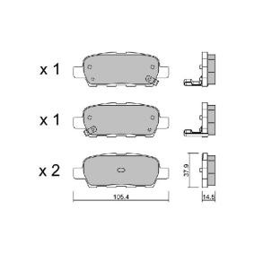 Acquista Kit pastiglie freni da AISIN BPNI-2001 a buon mercato per soli 28,90 €