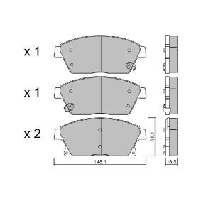 Compre Pastilhas de travão da AISIN BPOP-1015 a um preço baixo por 43,27 €