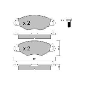 Acquista Kit pastiglie freni da AISIN BPPE-1006 a buon mercato per soli 32,35 €