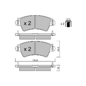 Acquista Kit pastiglie freni da AISIN BPPE-1015 a buon mercato per soli 42,04 €