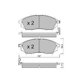 Acquista Kit pastiglie freni da AISIN BPRE-1011 a buon mercato per soli 35,30 €