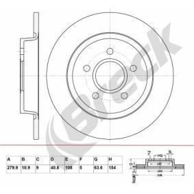 Bremsscheibe von BRECK
