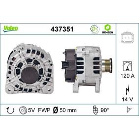 Lichtmaschine 437351 von VALEO günstig für 230,42 € online kaufen