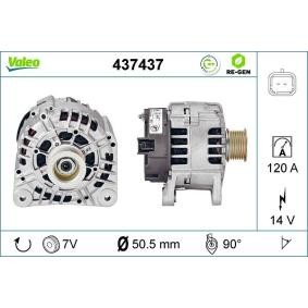 Lichtmaschine 437437 von VALEO günstig für 141,18 € online kaufen