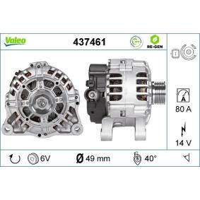 Lichtmaschine 437461 von VALEO günstig für 125,91 € online kaufen