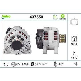 Lichtmaschine 437550 von VALEO günstig für 150,60 € online kaufen