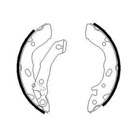 Bremsbackensatz von KAVO PARTS