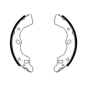 Bremsbackensatz für MAZDA von KAVO PARTS