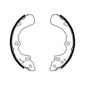 Bremsbackensatz von KAVO PARTS