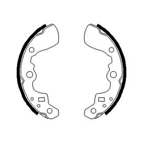 Bremsbackensatz von KAVO PARTS