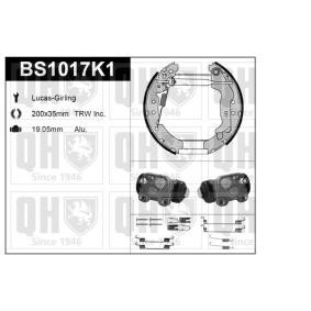 Acquista Kit ganasce freni da QUINTON HAZELL BS1017K1 a buon mercato per soli 105,30 €