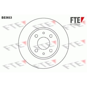 Bremsscheibe für LADA von FTE