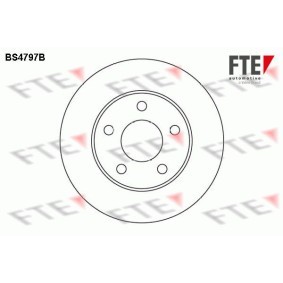 Bremsscheibe BS4797B für BUICK