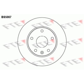 Bremsscheibe BS5007 von FTE günstig für 80,00 € online kaufen