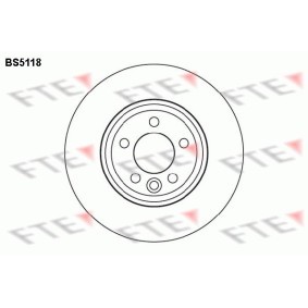 Bremsscheibe BS5118 von FTE günstig für 41,42 € online kaufen