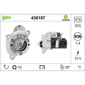 Köp Startmotor av VALEO 438197 till det låga priset 2138,75 kr